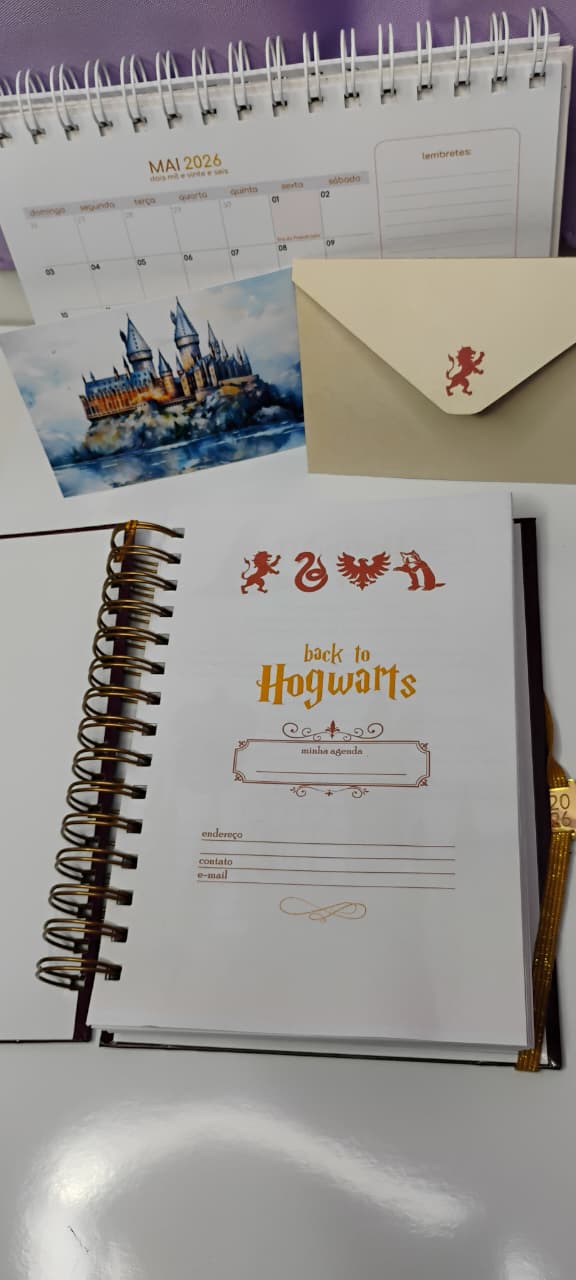 Agenda Personalizada Back to Hogwarts